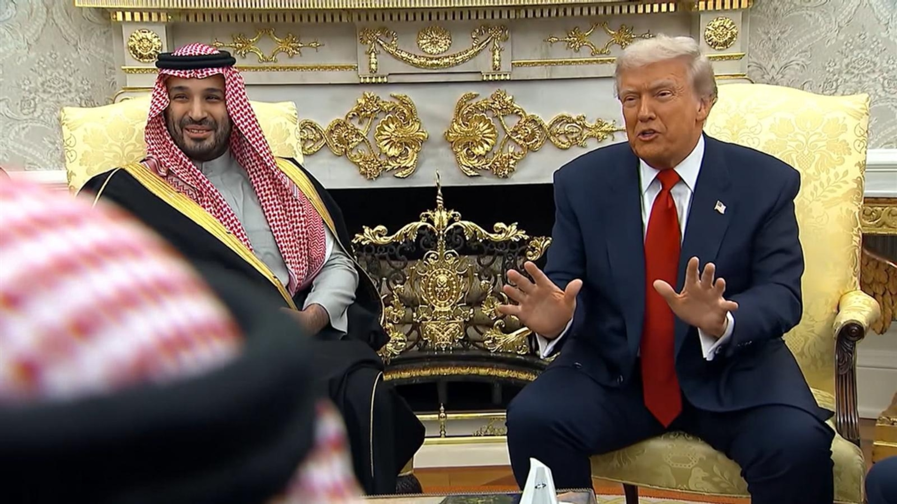 Trump defends Saudi crown prince, dismisses question about journalist's ...