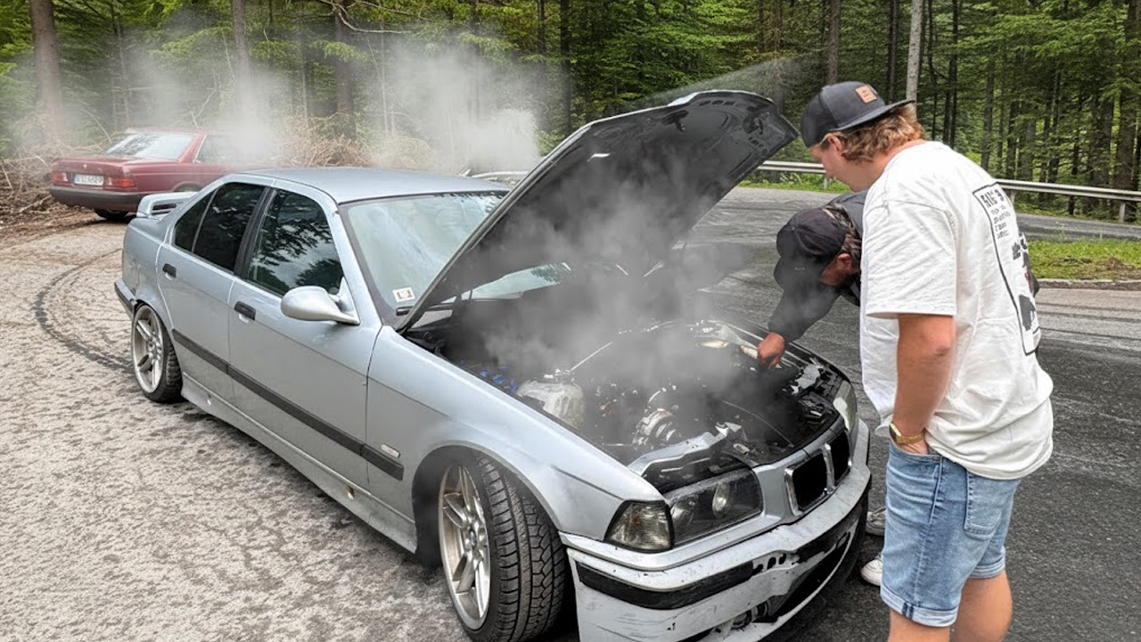 Turbo E36 First Drive Ends In Failure