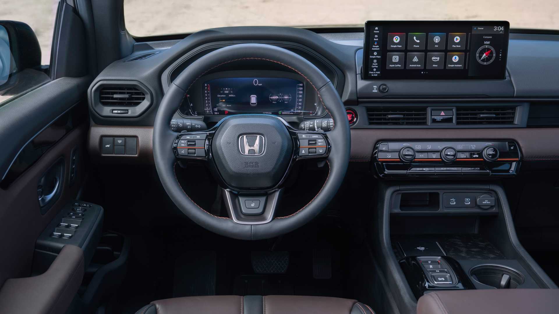 2026 Honda Pilot Trailsport interior 01