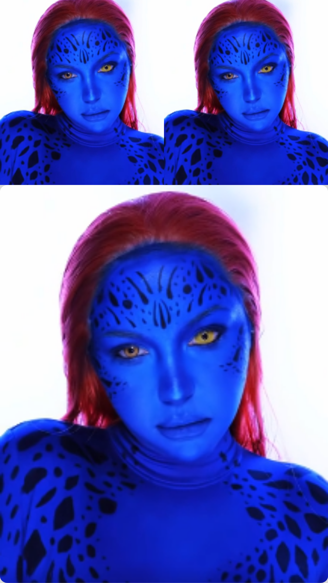 JawDropping Devil Tape Makeup Transformation You Have to See!(02)