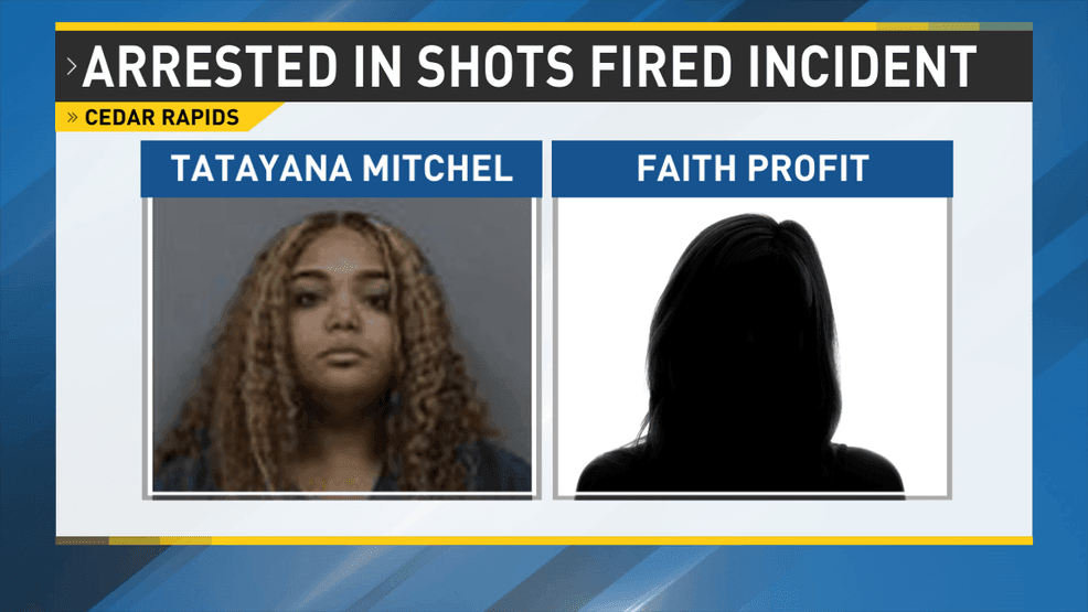 Two people arrested in connection to Cedar Rapids shooting
