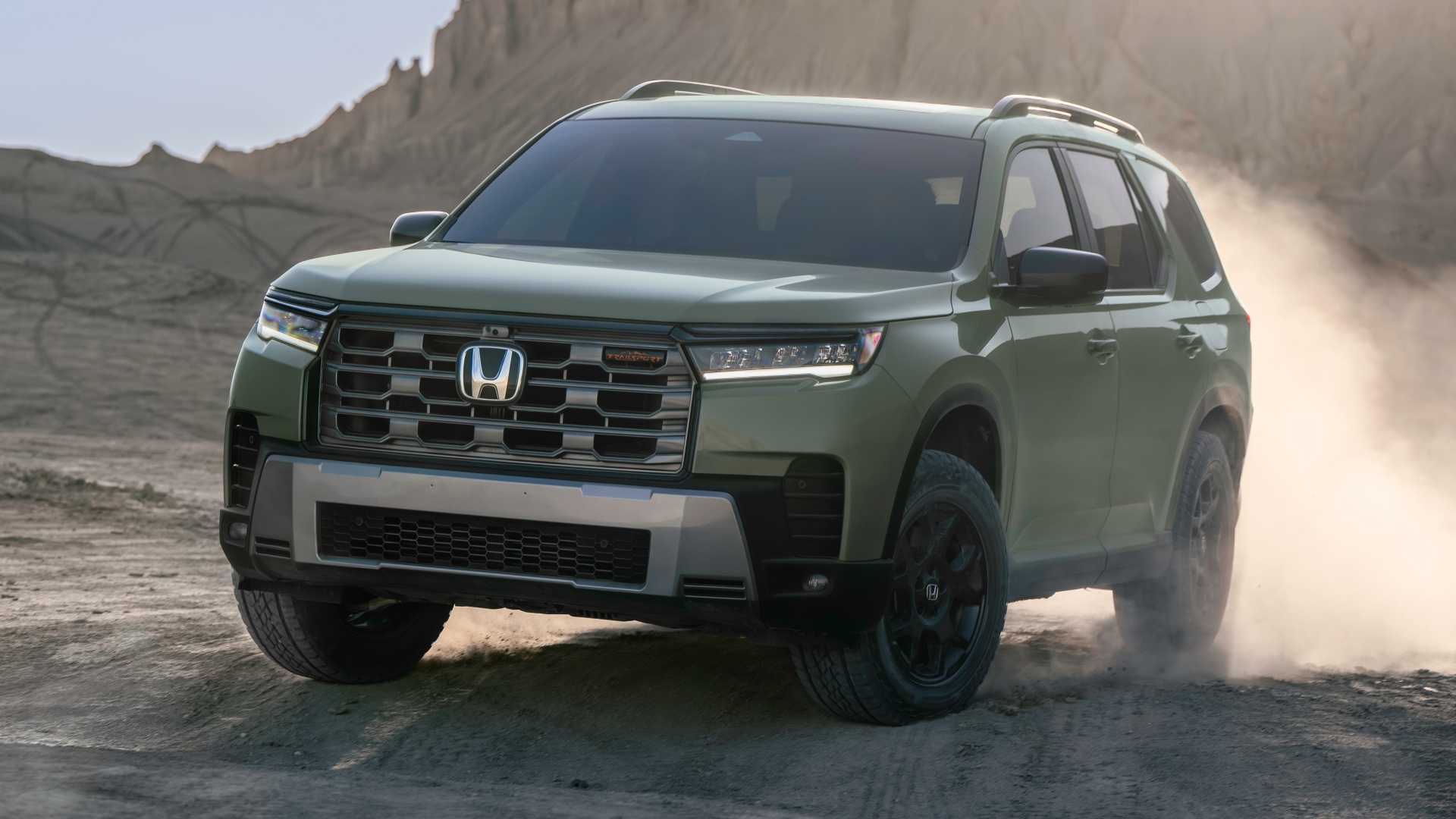 2026 Honda Pilot Trailsport Exterior 01