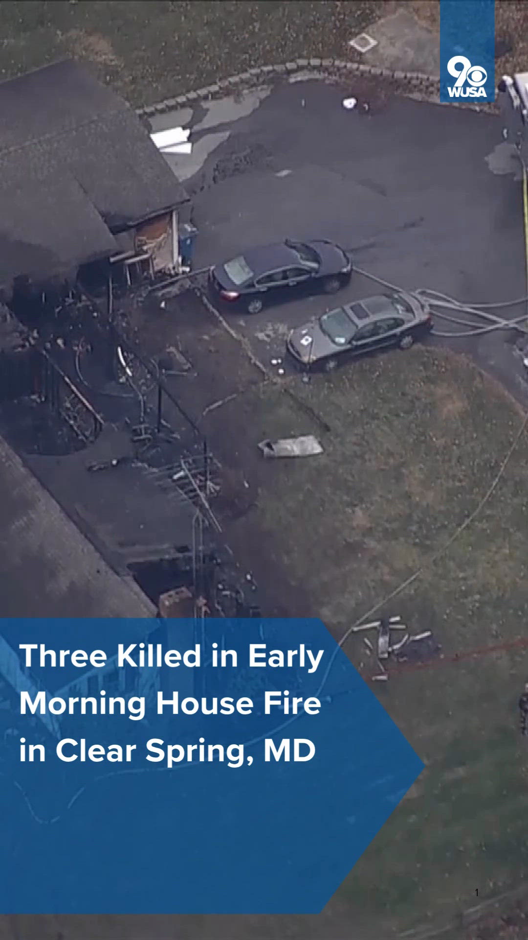 Three Killed in House Fire in Clear Spring, MD
