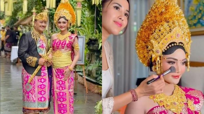 PERNIKAHAN GDE SUMARJAYA LINGGIH - Kabar bahagia pernikahan politisi senior Partai Golkar, Gde Sumarjaya Linggih dengan Peggita Chelsea, sekretaris pribadi (sekpri) sendiri. (Instagram cahyadewibali)