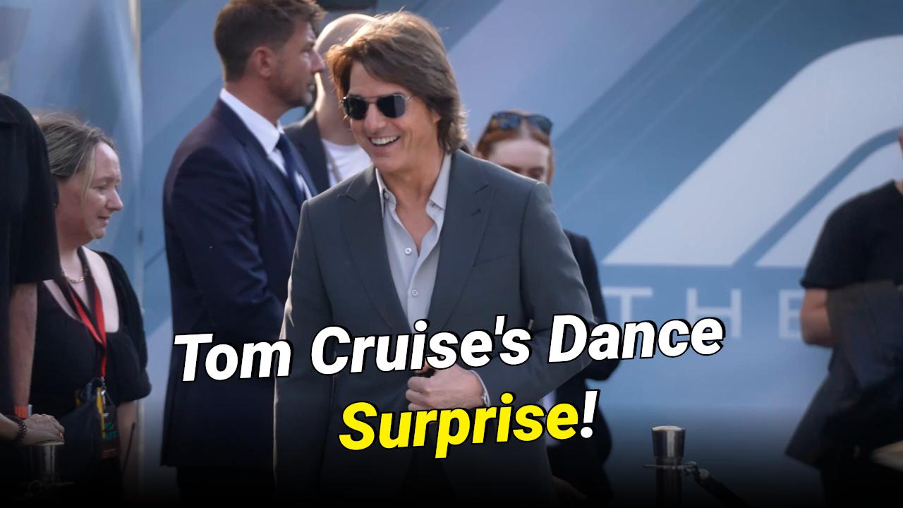 Tom Cruise dances with Debbie Allen, Jenifer Lewis, and Phylicia Rashad ...