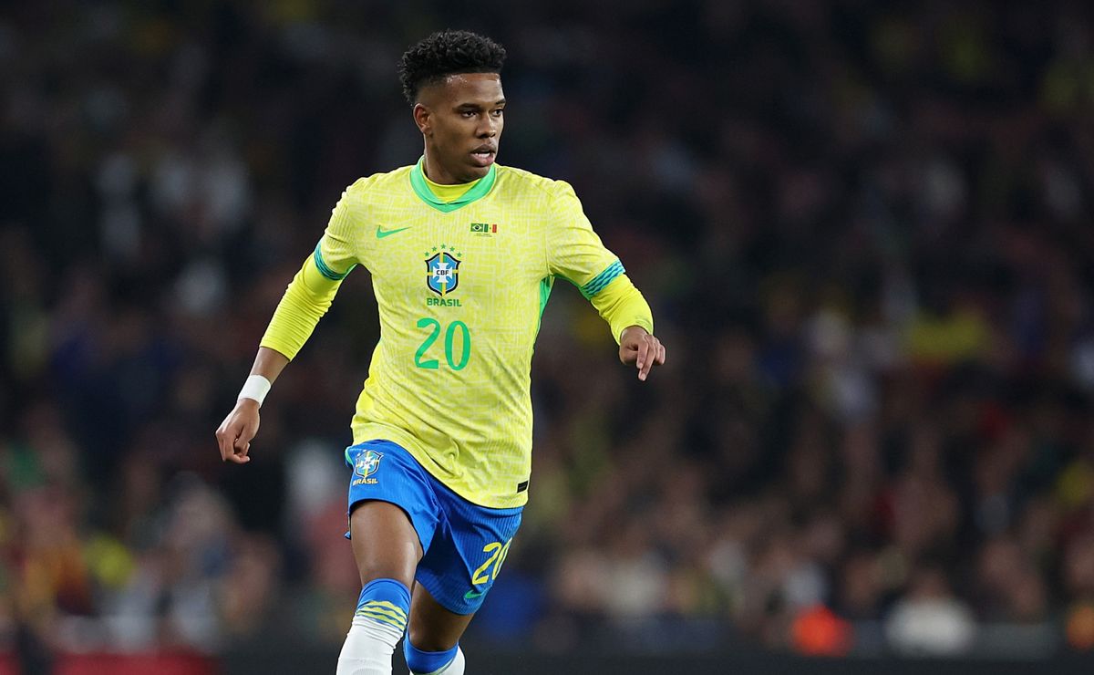 Estevão eclipsa a la estrella Vinicius Junior en récord con la selección de Brasil tras el gol contra Túnez