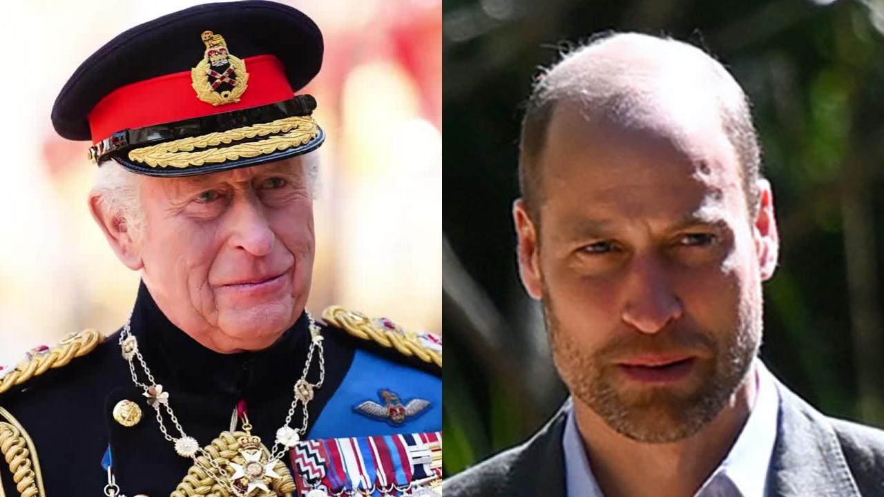 King Charles III and Prince William
