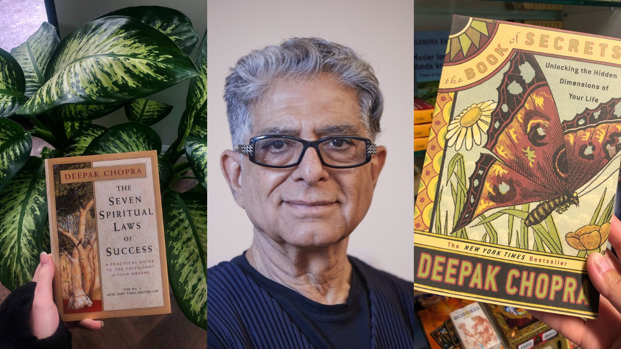 8 Deepak Chopra Books That Turned Spirituality Into a Global Conversation