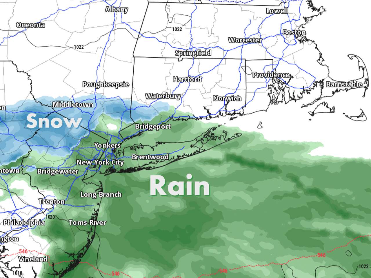 Wintry mix could slow Wednesday morning commute in parts of Connecticut ...