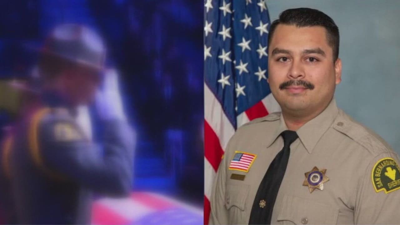 Funeral held for San Bernardino County deputy killed in line of duty