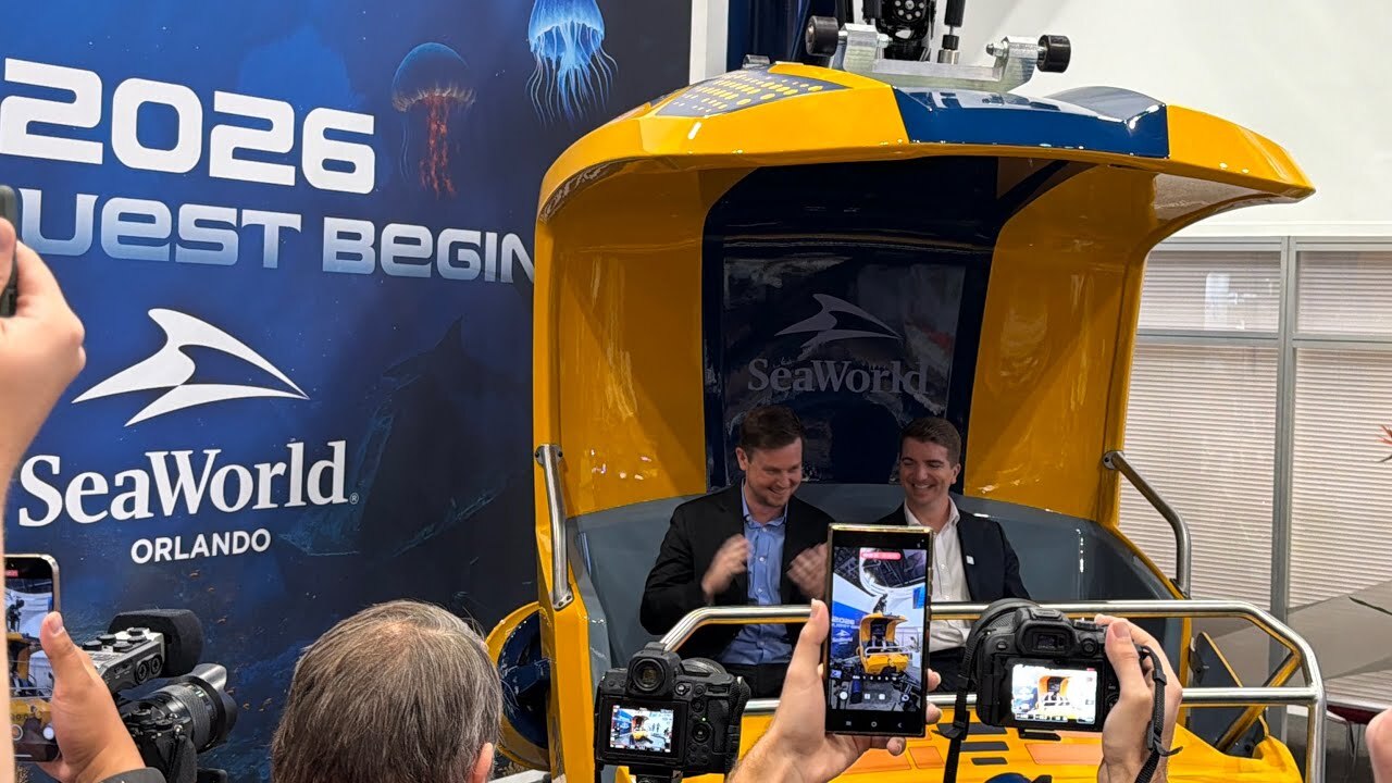 Ride Vehicle Reveal for SeaQuest: Legends of the Deep at SeaWorld ...