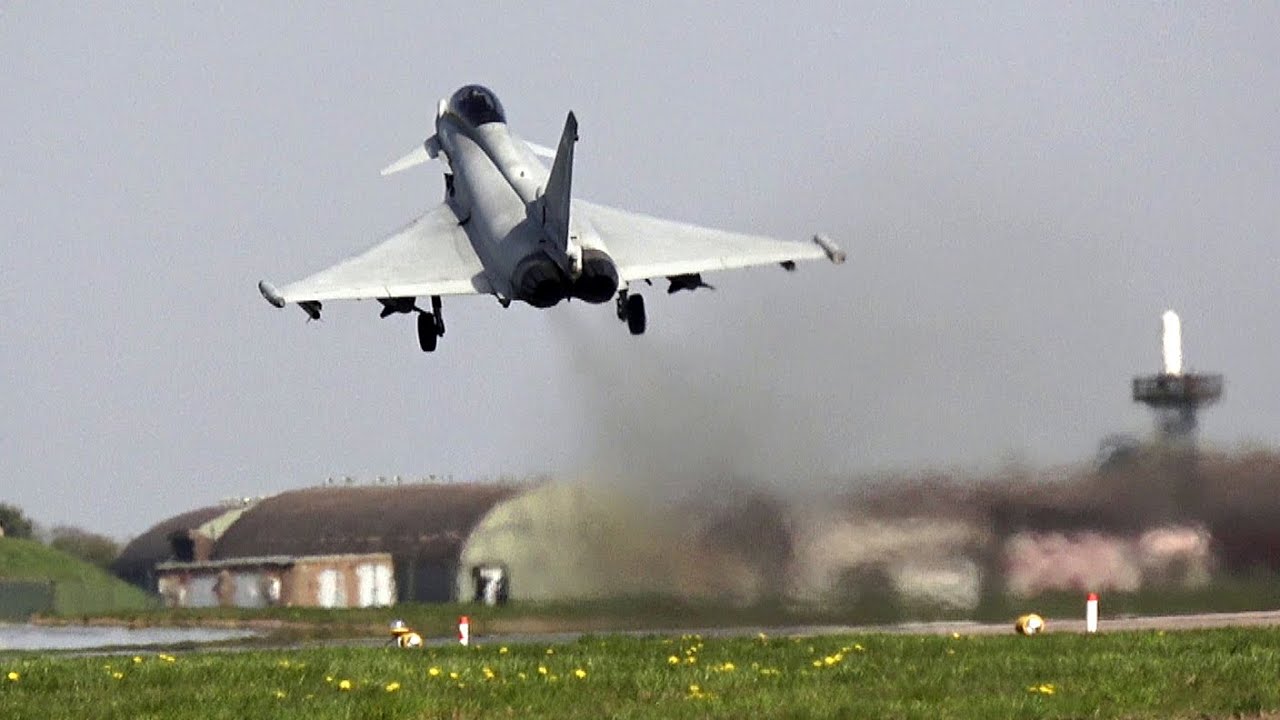 Watch Smooth Typhoon Touch And Go Maneuvers