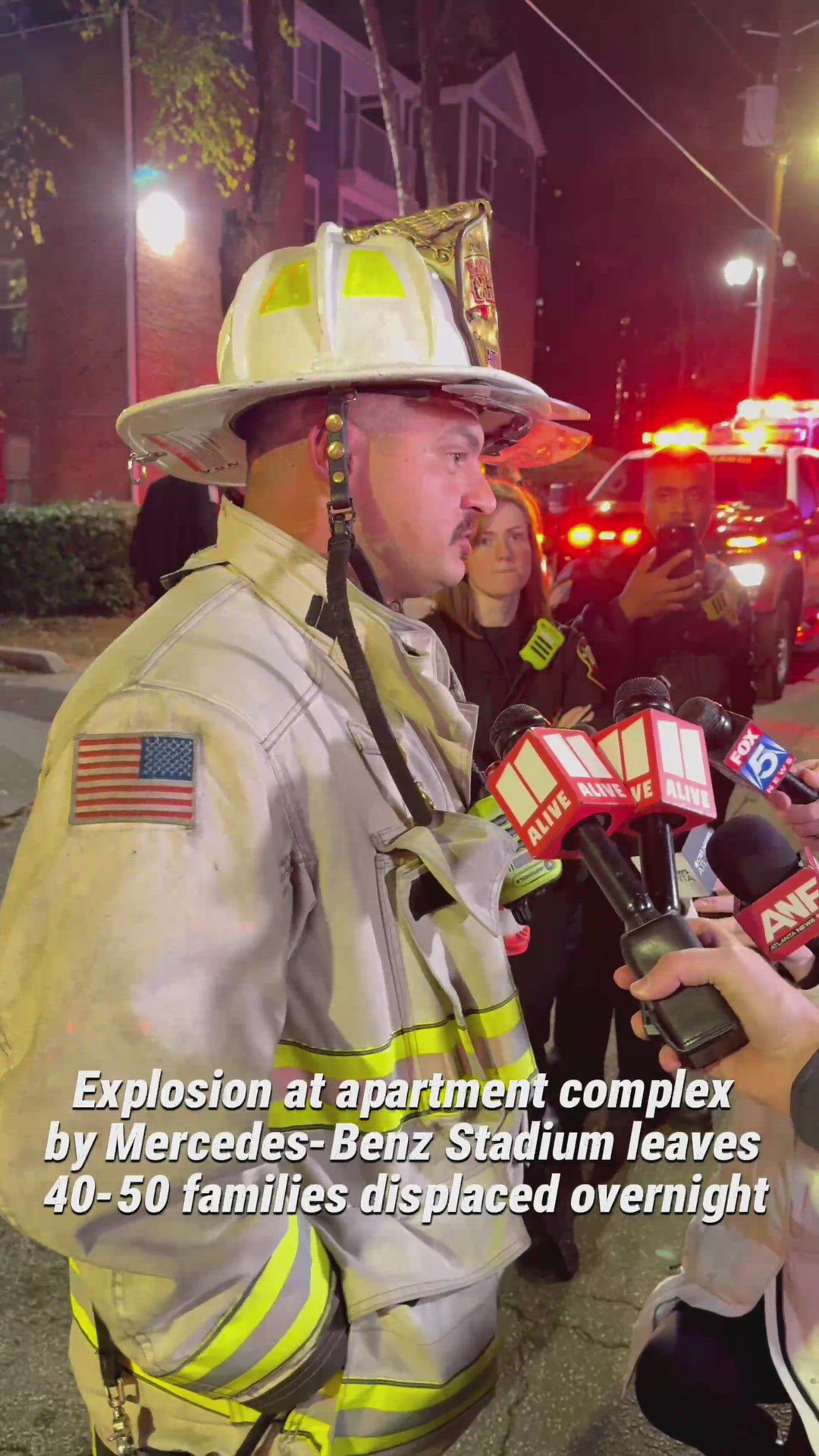 Gas explosion at apartment in downtown Atlanta