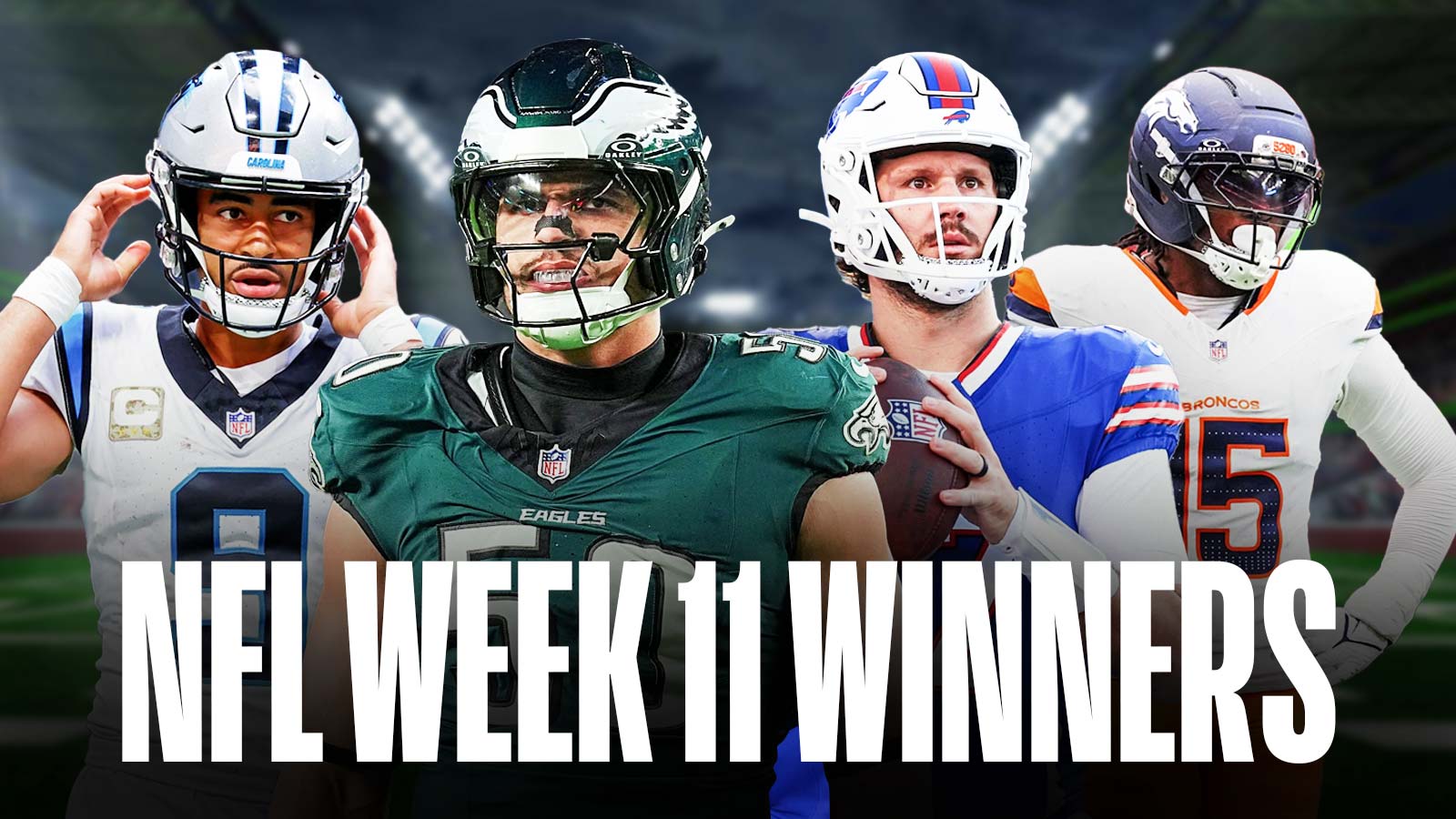 NFL Week 11 Winners: Eagles defense blossoming, Josh Allen makes MVP case