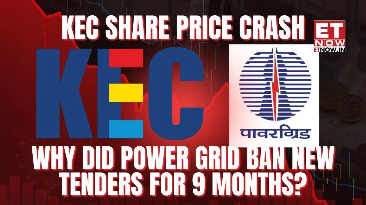 KEC International share price crashes over 7% on Power Grid tender ban ...
