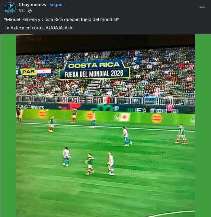Los mejores memes de la Eliminatoria Mundialista de CONCACAF