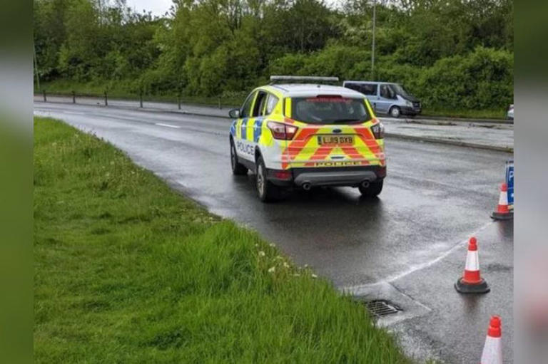 A500 crash between lorry and car shuts road as 999 crews scrambled