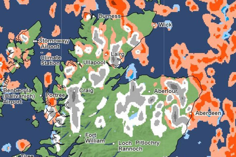 Met Office UK snow maps show exactly where it will and won't fall today