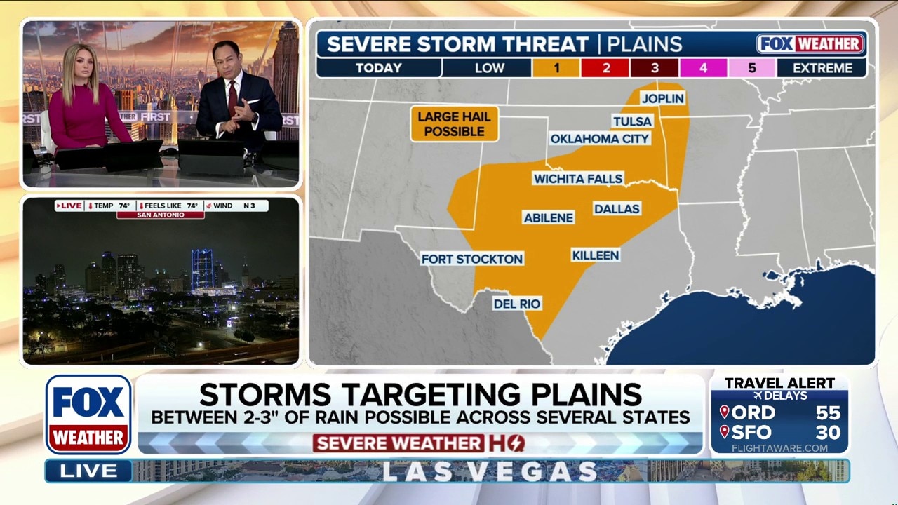 Powerful line of storms set to bring severe weather to Central and ...