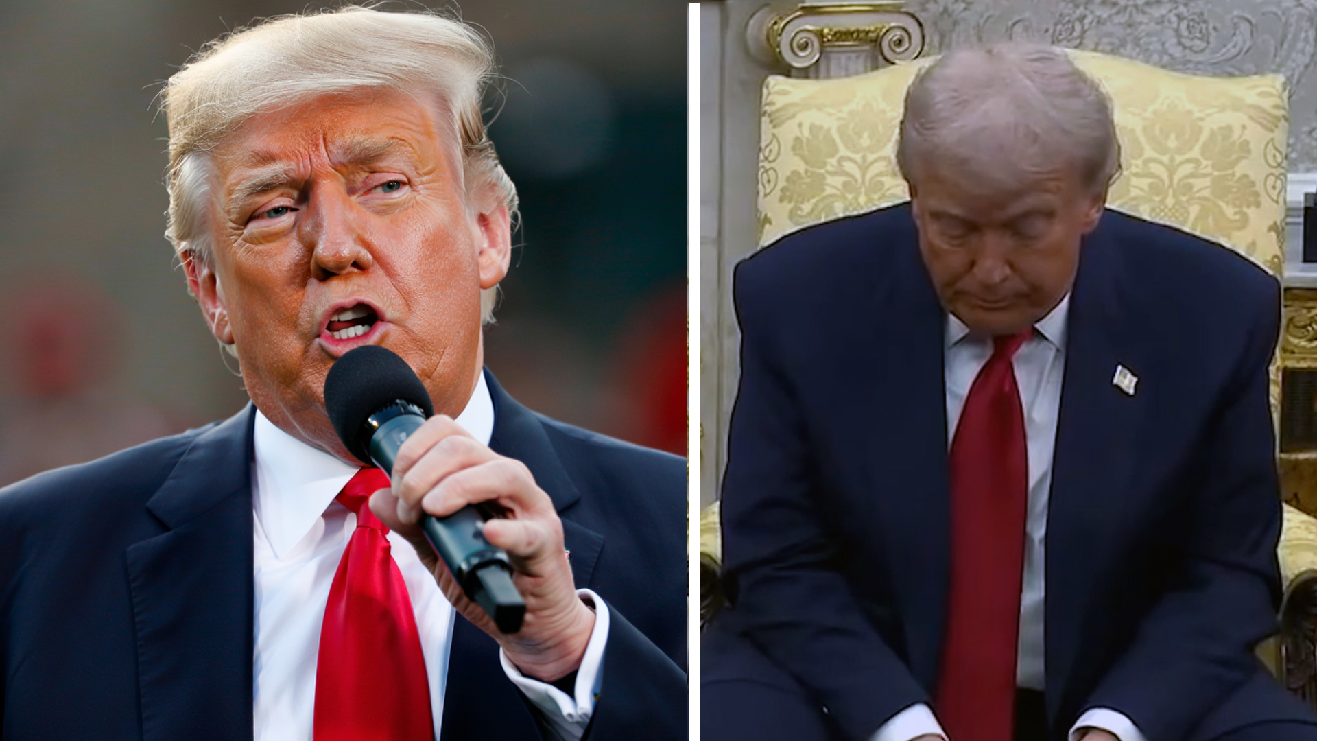 "Not a Sleeper!"—Donald Trump Responds to Viral Oval Office Snooze Moment(00)