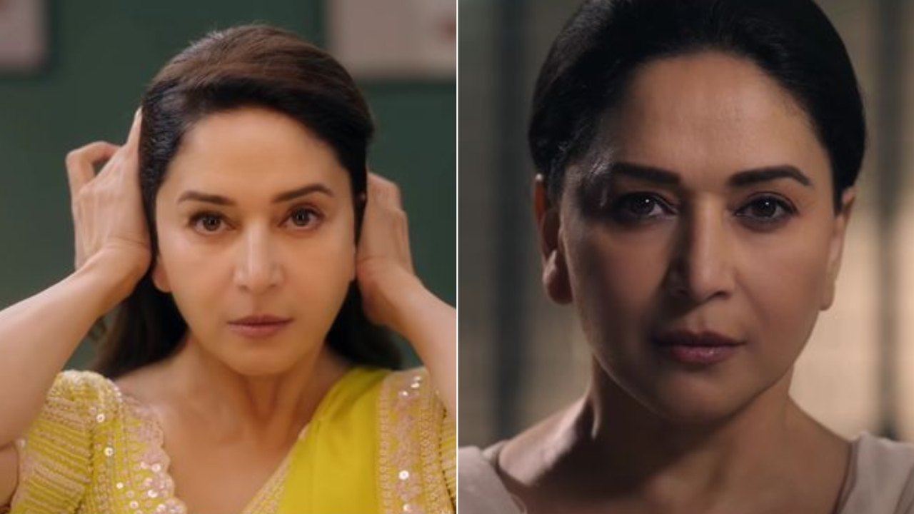 Madhuri Dixit's First Look From Mrs Deshpande OUT Actress Promises