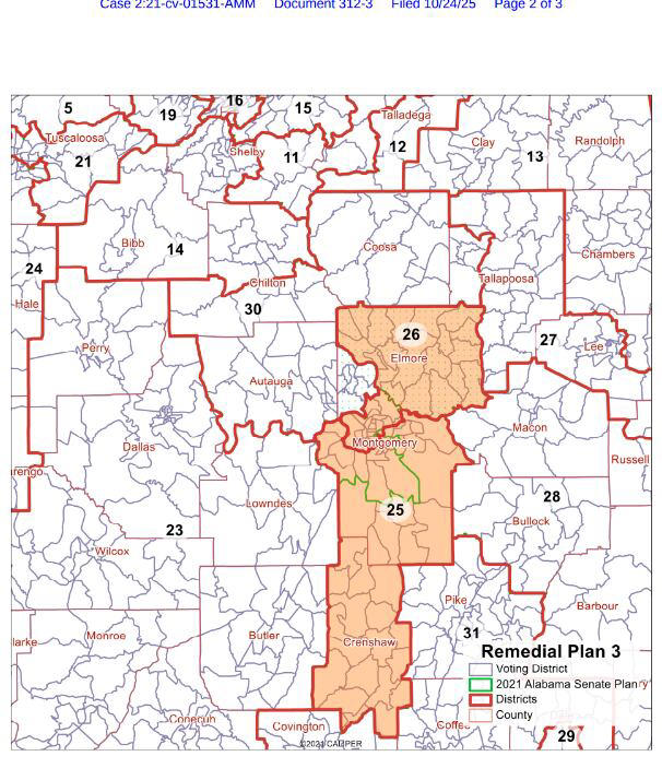 Judge orders use of new Alabama state Senate map ahead of 2026 midterms