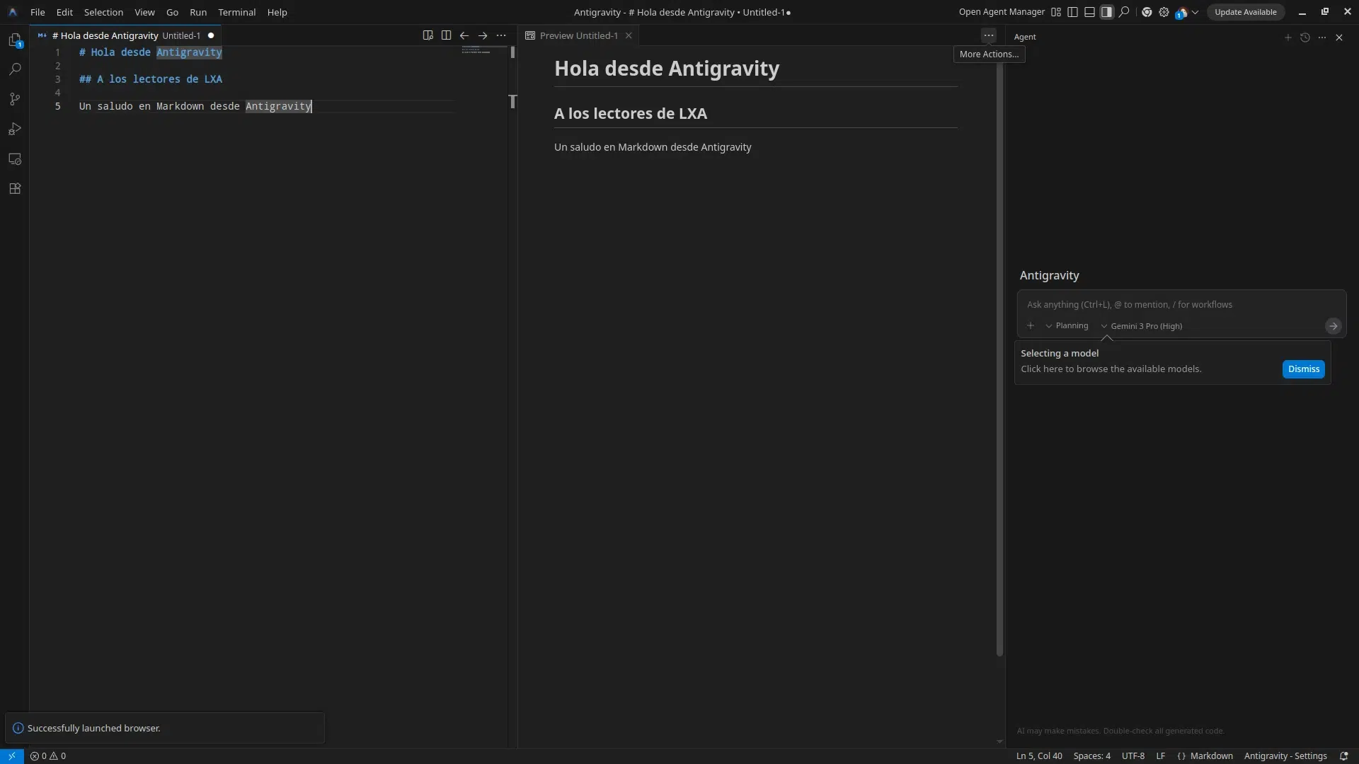 Google Antigravity: el IDE con agentes de IA que puede cambiar la ...
