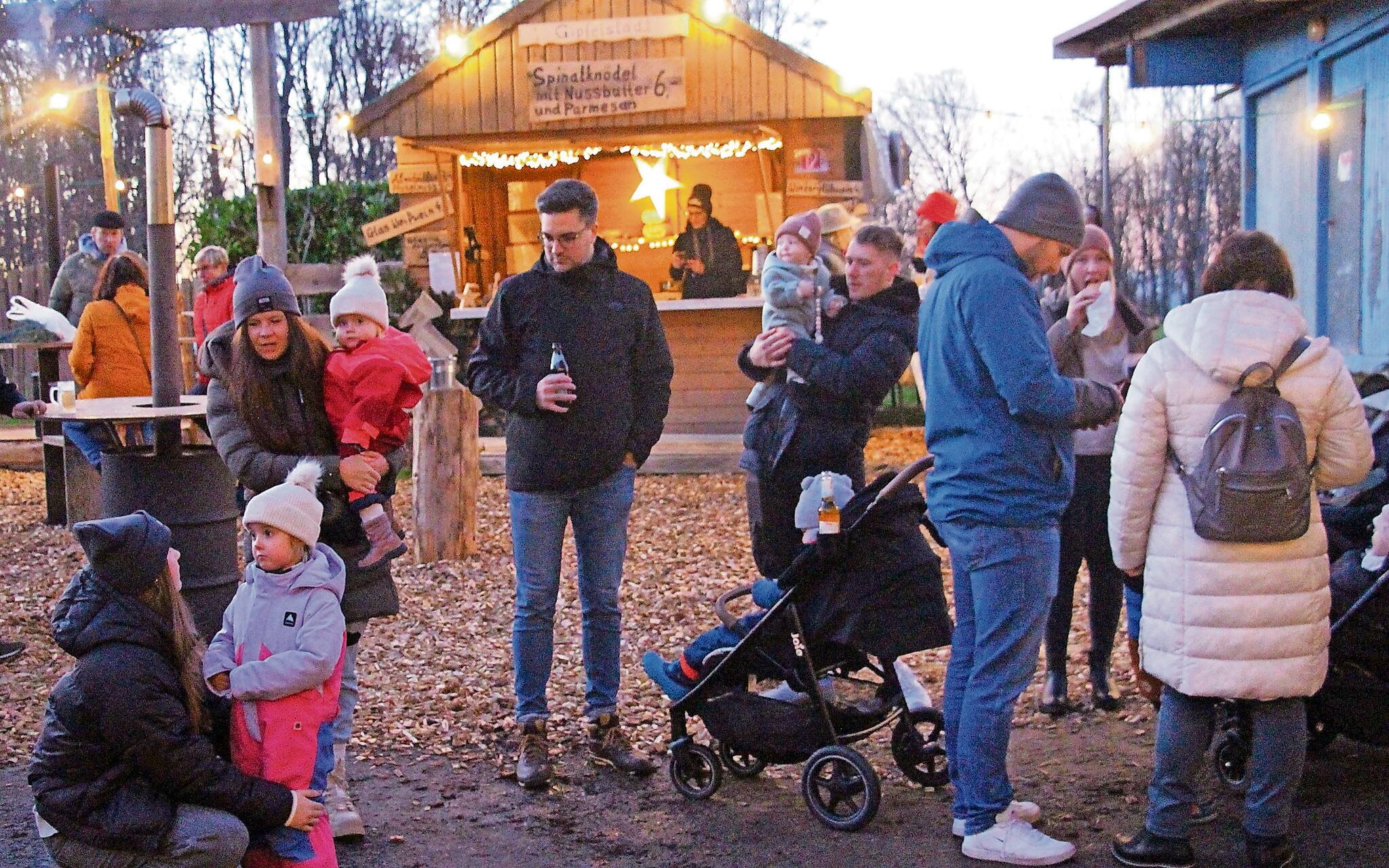 „Horbacher Bergweihnacht“: Feurige Aussichten am Spessartblick