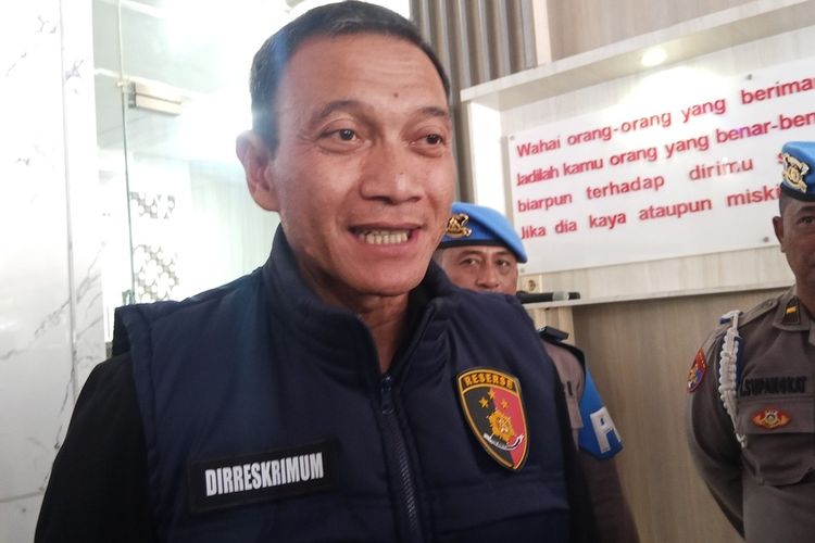 Dirreskrimum Polda Jawa Tengah, Kombes Pol Dwi Subagio di Mapolda Jawa Tengah.