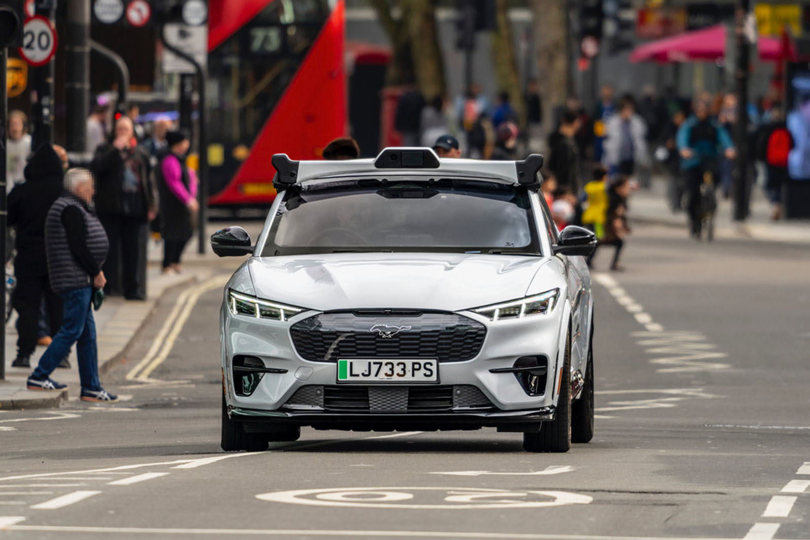 A ride in UK's first autonomous taxi reveals the future of driverless cars