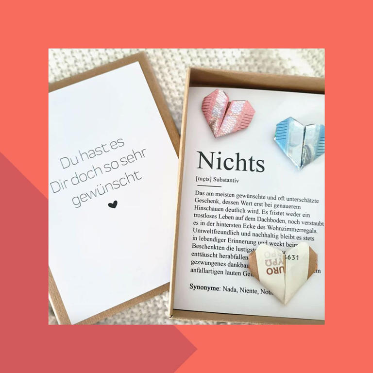 Nichts Schenken Gedicht