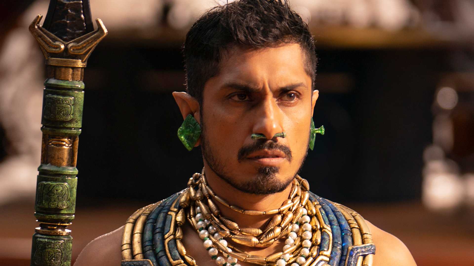 Tenoch Huerta Mejía as Namor in Black Panther Wakanda Forever