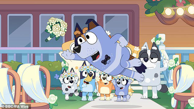 Meet Bluey's REAL parents! Actors who voice cartoon dog's family become ...