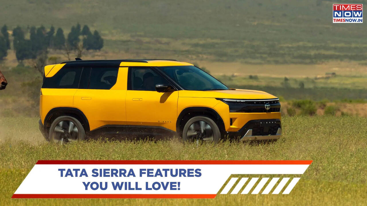New Tata Sierra SUV - 5 Standout Features To Not Miss