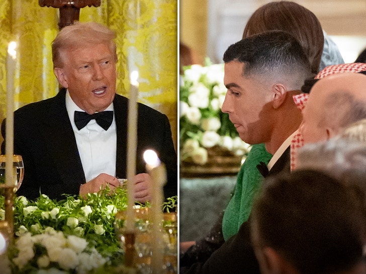 Cristiano Ronaldo Meets With President Trump At White House