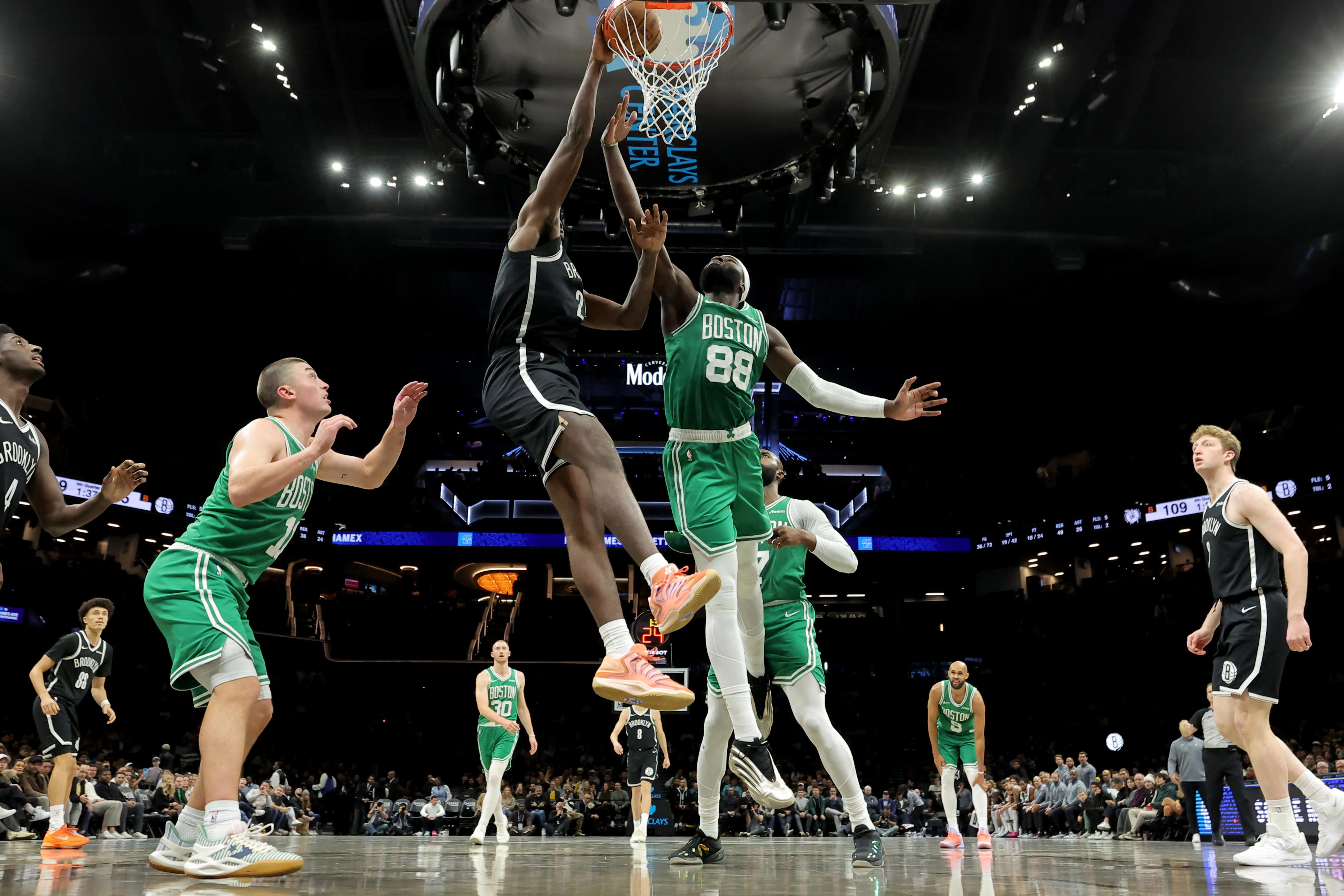Boston Celtics reportedly looked at signing Brooklyn Nets big man Day