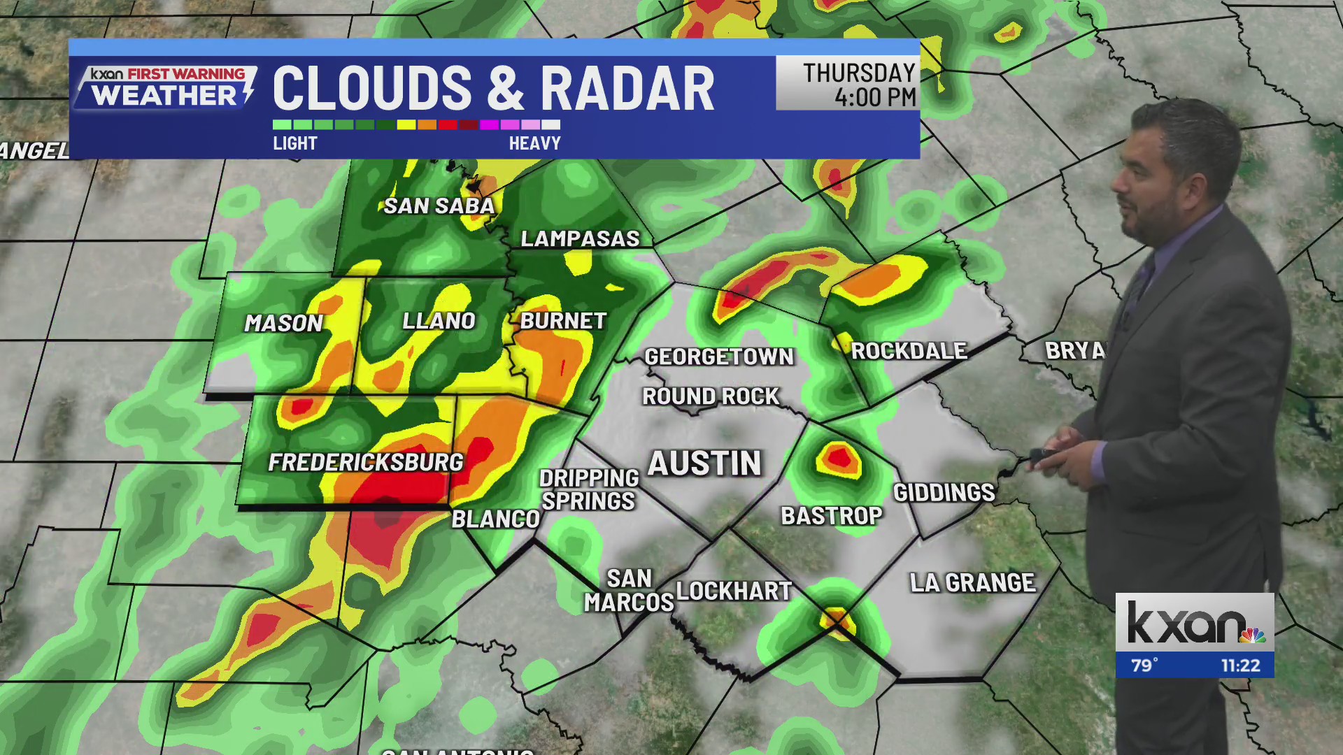 Rainfall chances picking up tonight with a weather pattern change | Nov ...