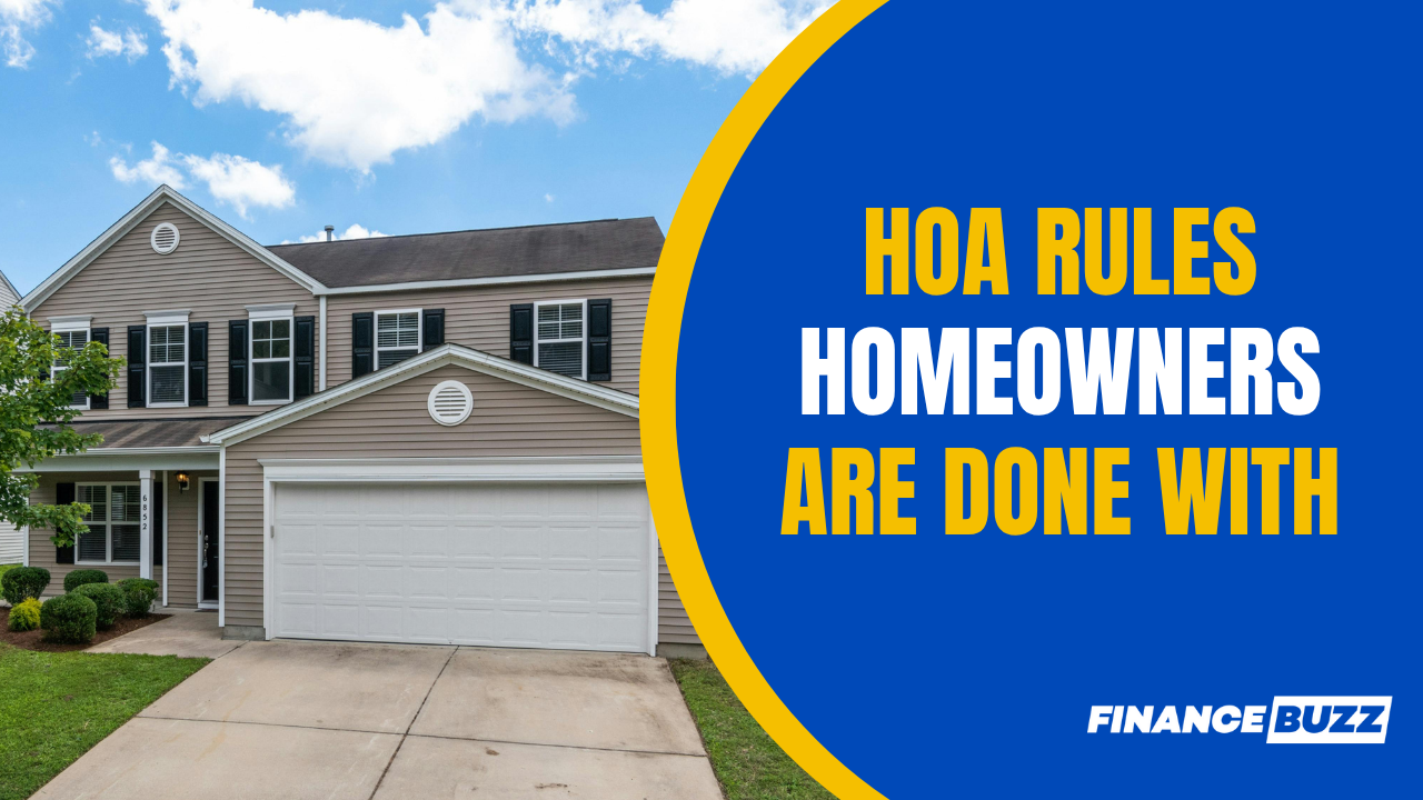 16 HOA Rules Homeowners Say Are Completely Useless