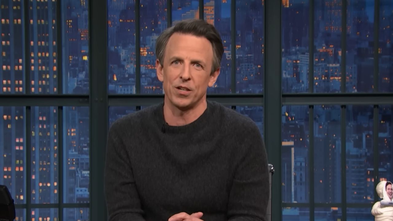 Seth Meyers responds to Trump after the president calls for the Late ...