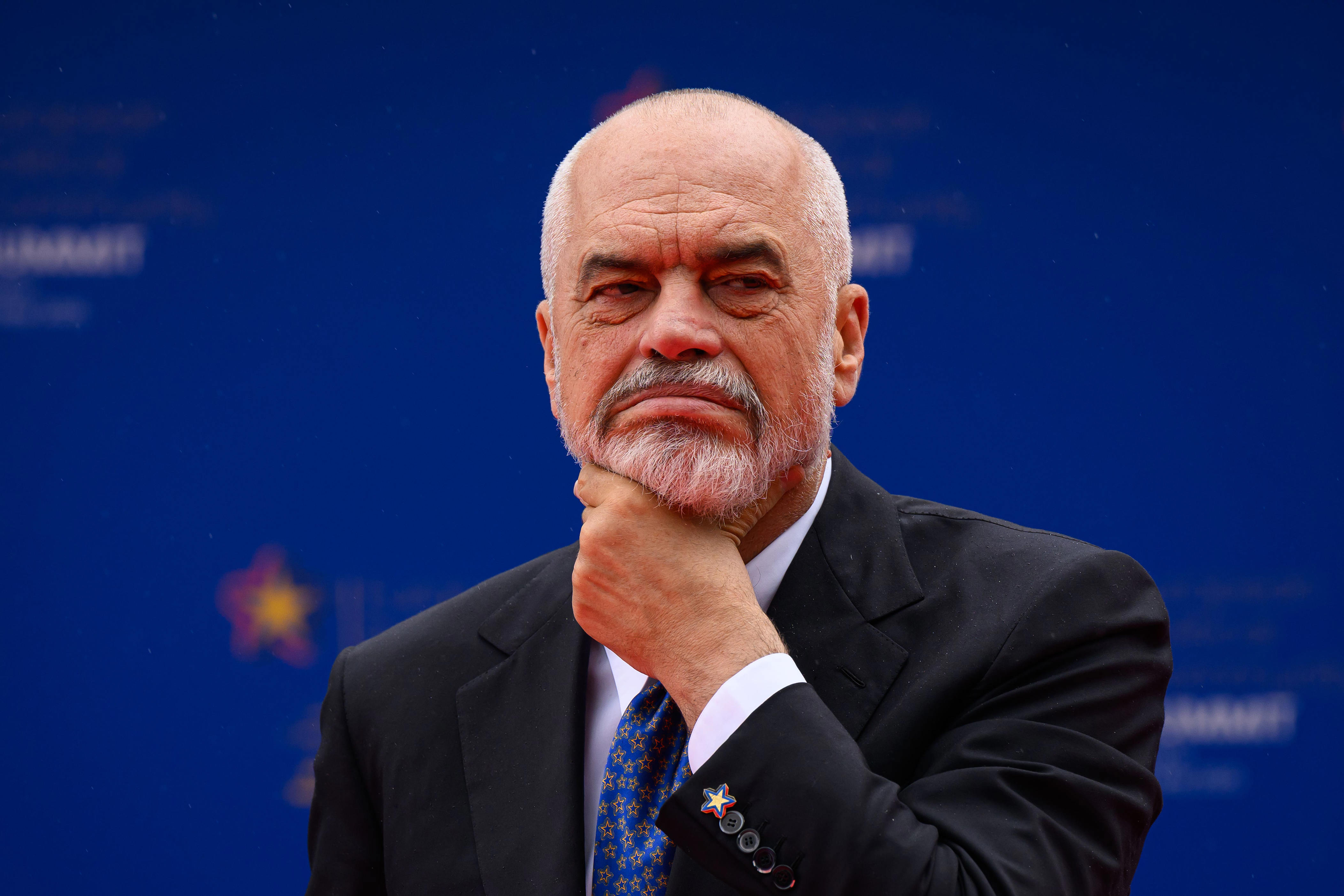 Albania’s prime minister, Edi Rama, said people from the country are ‘net contributors’ to the British economy (PA)