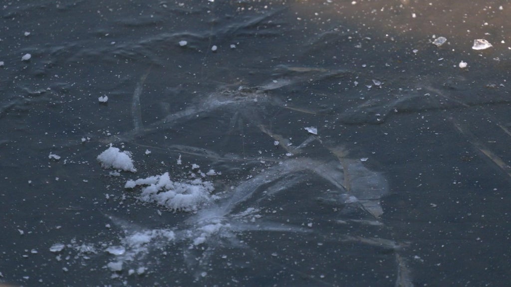 2 teen boys rescued after falling through ice on Becker County lake
