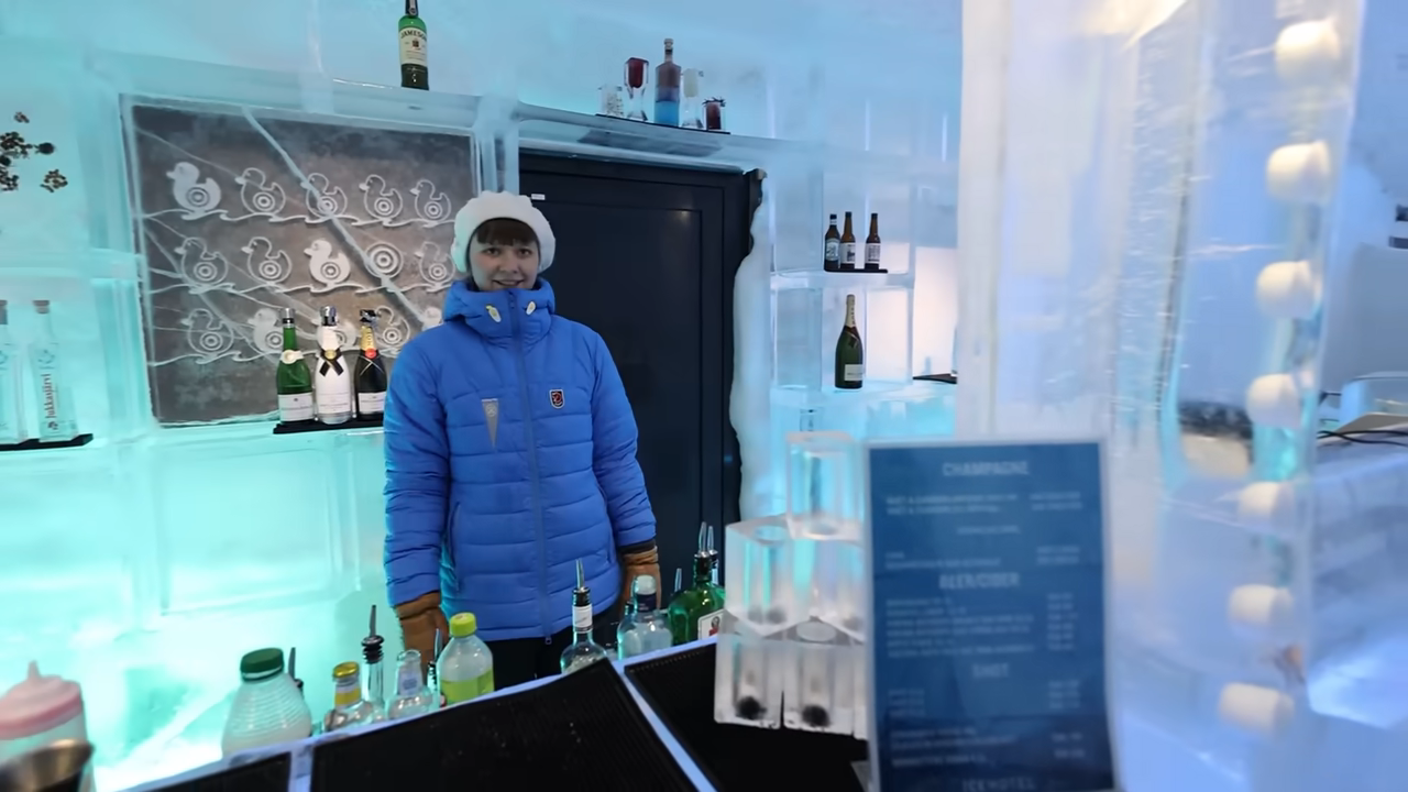Overnight in the World’s First Ice Hotel… At –30°C