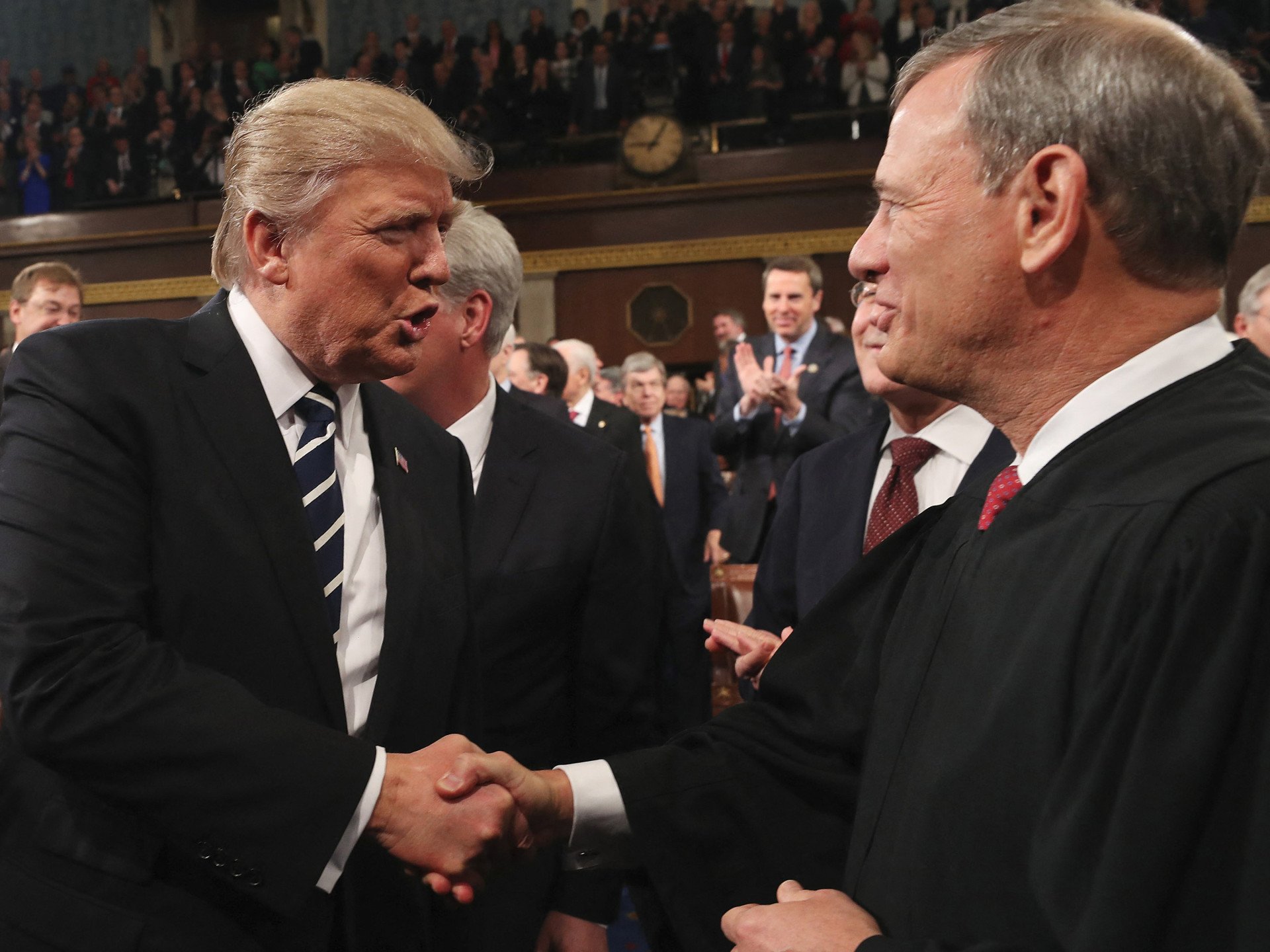 Supreme Court justice faces career-defining Trump decision