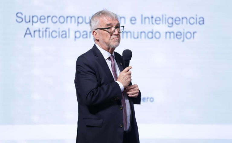 Mateo Valero Cortés, director del Barcelona Supercomputing Centre (BSC). Foto: Fernanda Rojas/EL UNIVERSAL