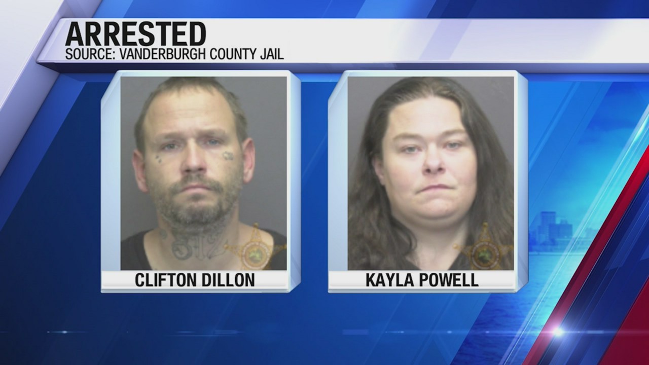 Alleged gang activity in Evansville results in two arrests