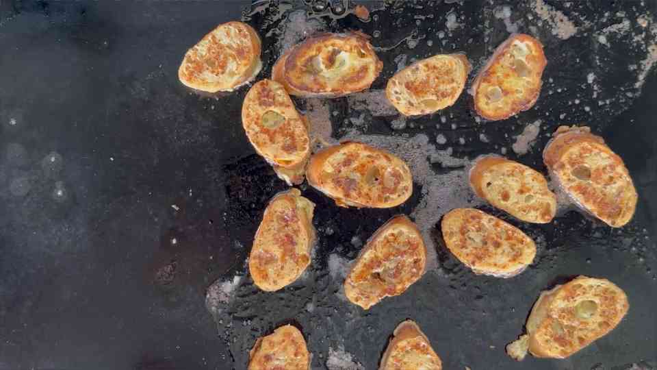 Griddled French toast featuring Sammy Hagar