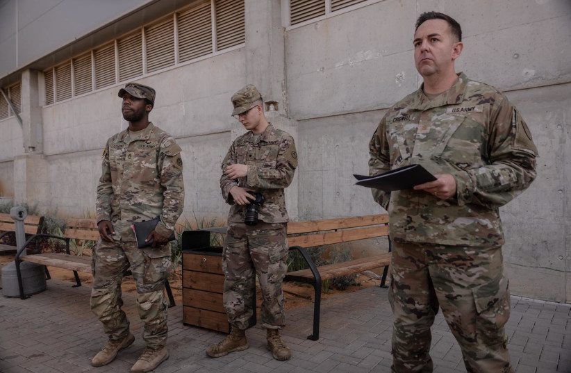 'Post' visits US Kiryat Gat base near Gaza border, key for humanitarian ...