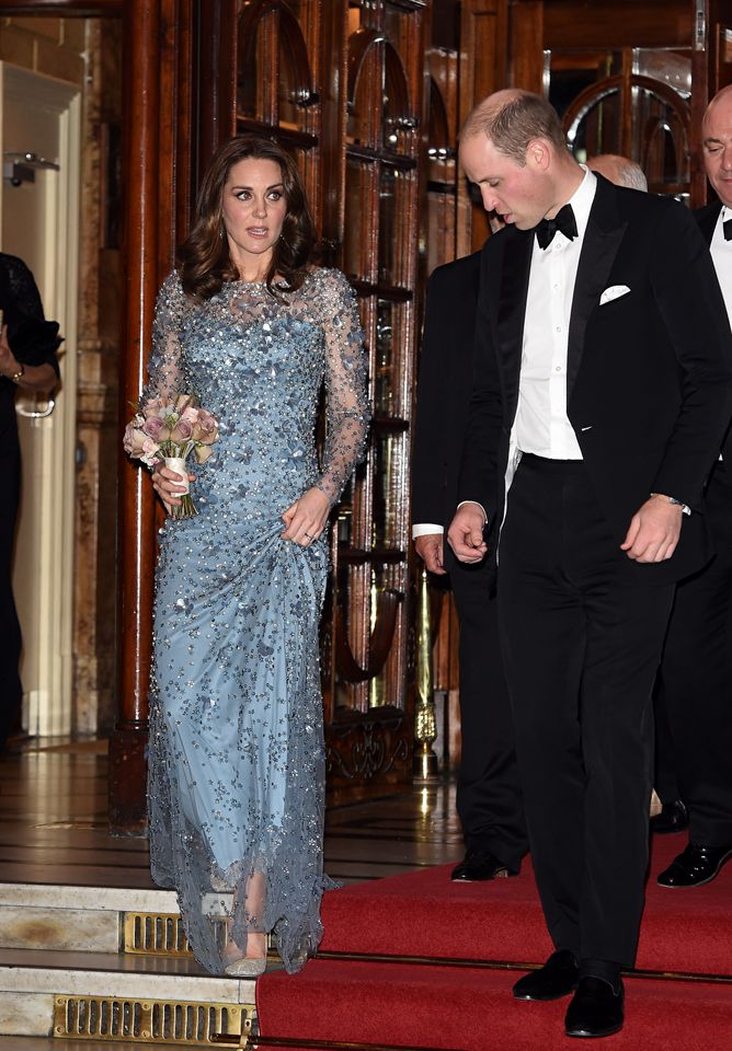 Kate Middleton Stuns in Off-the-Shoulder Bodycon Dress for Glamorous Date  Night With Husband Prince William