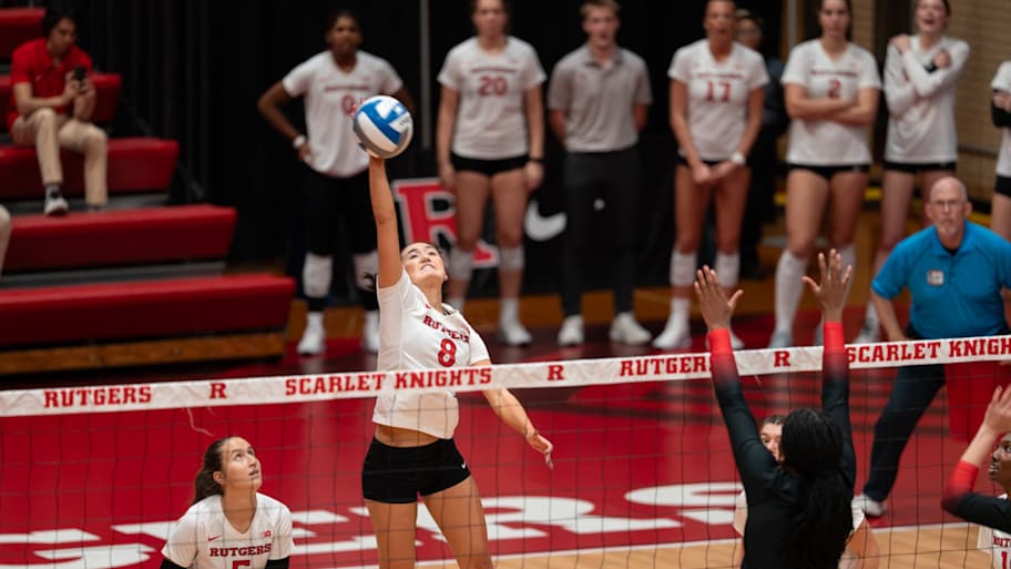 Rutgers Volleyball Begins Final Road Test of 2025