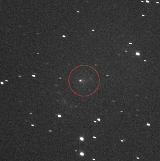 Así luce actualmente el Cometa 3I/ATLAS. Foto: NASA